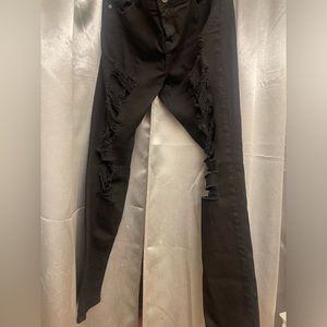 Vanilla Star destructed jeans black.